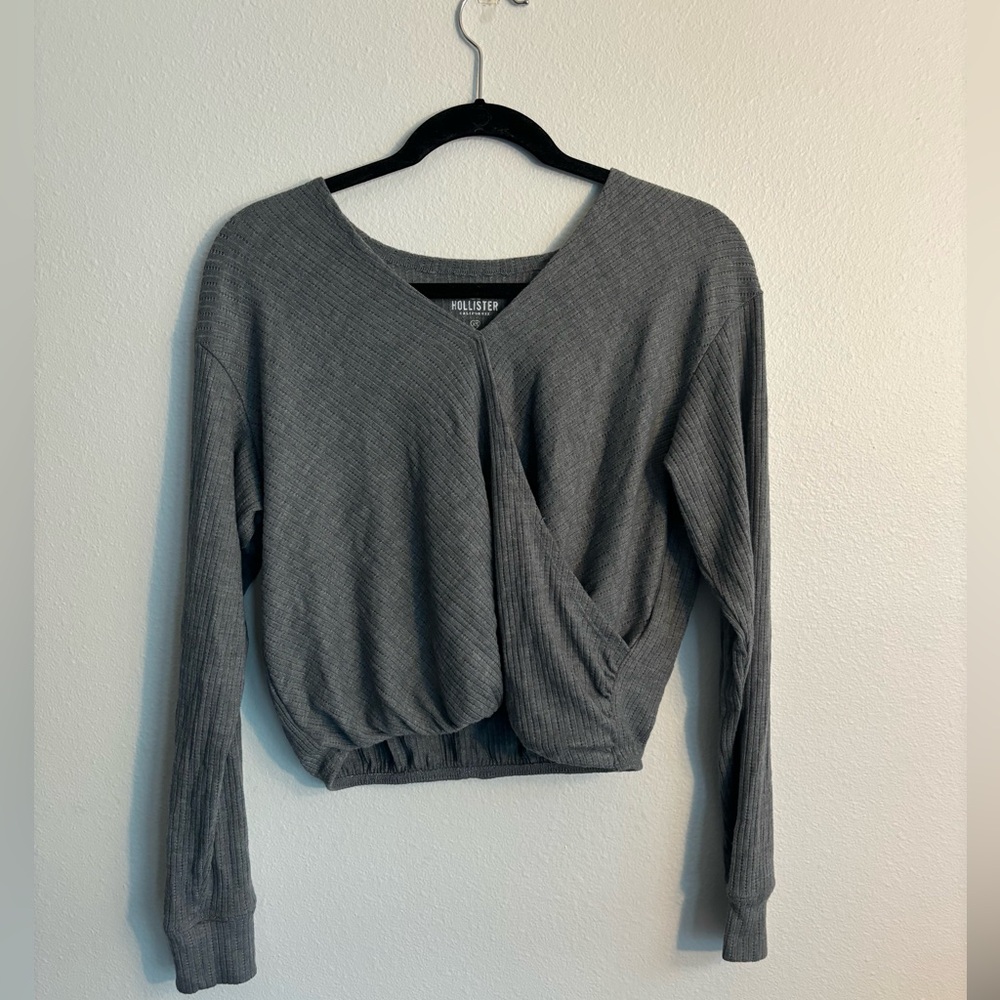 Hollister Women’s Wrap Long Sleeve Top
